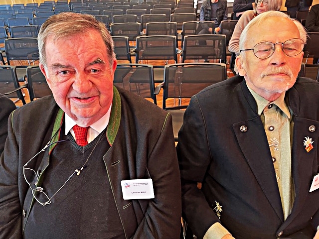 Ehrenamtstag   Peter Weinreich und Christian Muhl in Hannover