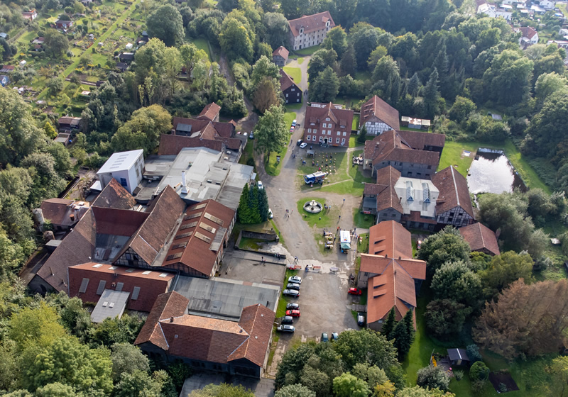 Drone shot of the Königshütte