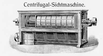 Die Centrifugal-Sichtmaschine