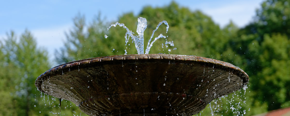 Fountain of the King's Hut in Bad Lauterberg